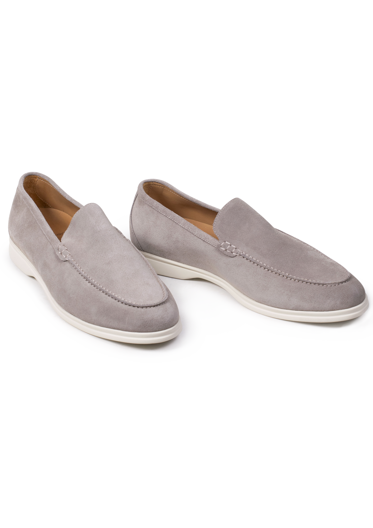 Taupe Kudu Reverse Bemer Walk Loafers