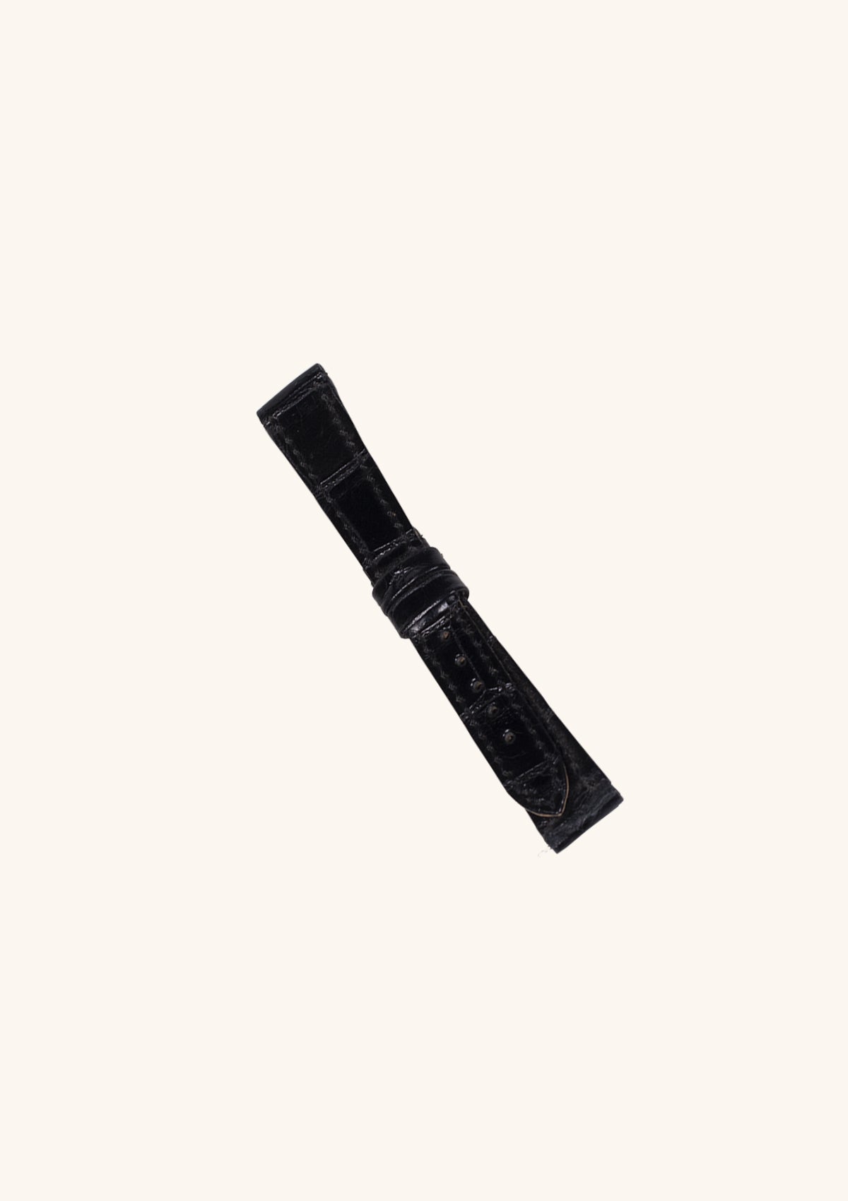 Black Alligator Watch Strap