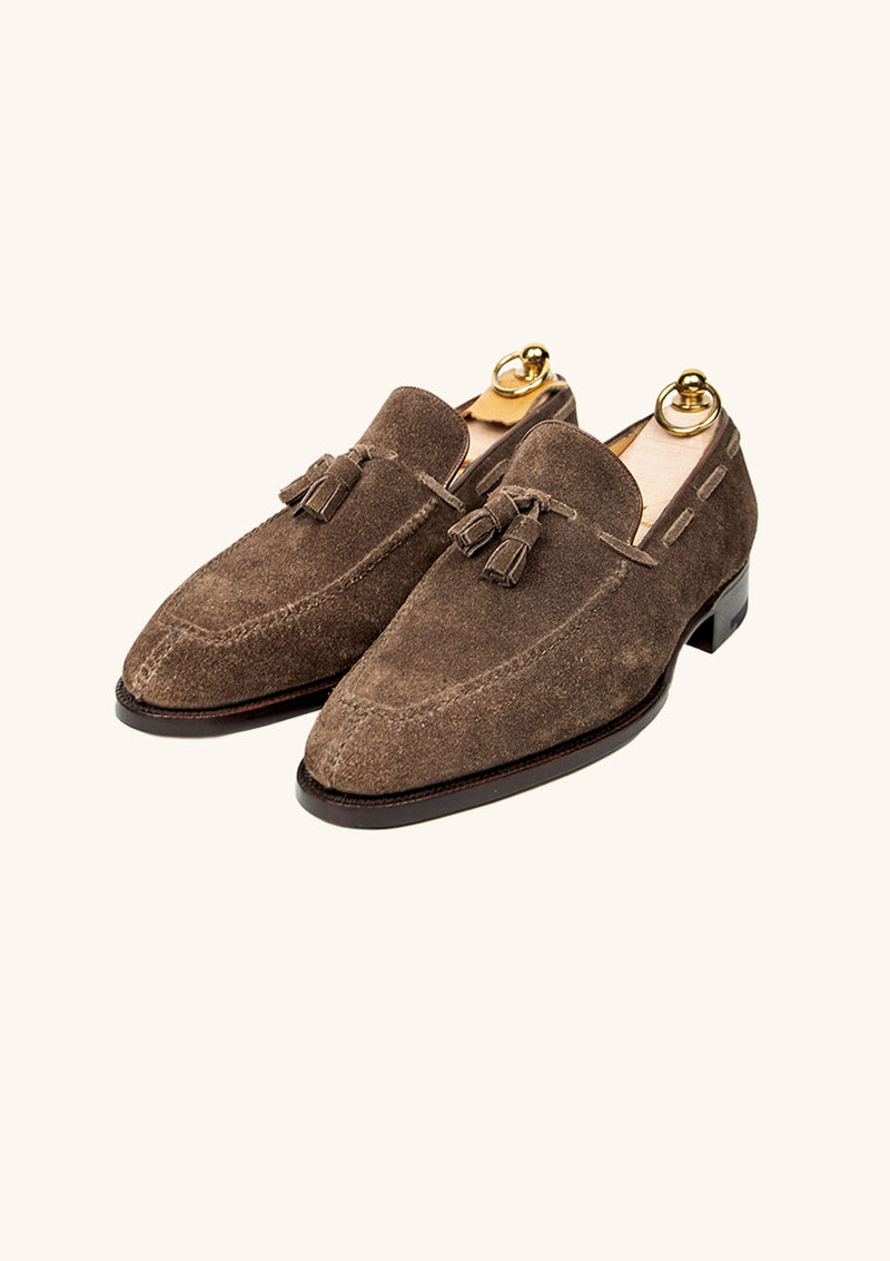 Olive Ballantine Tassel Loafers