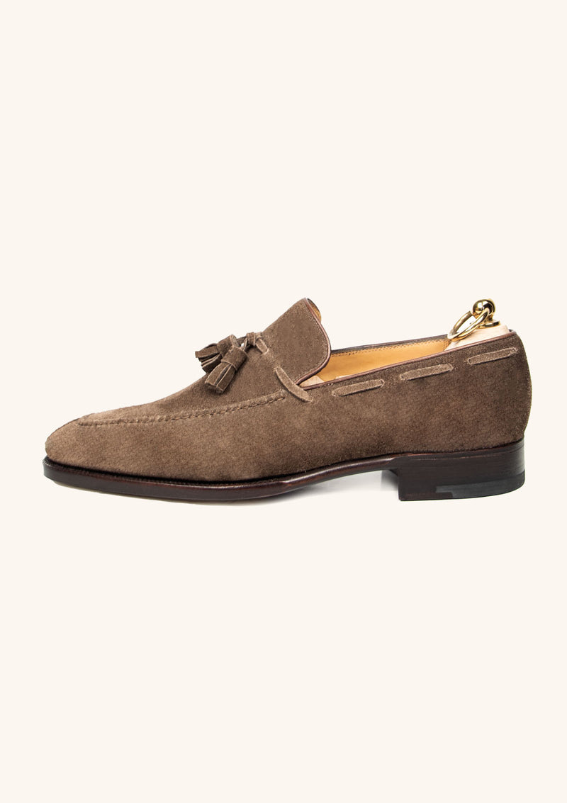 Olive Ballantine Tassel Loafers