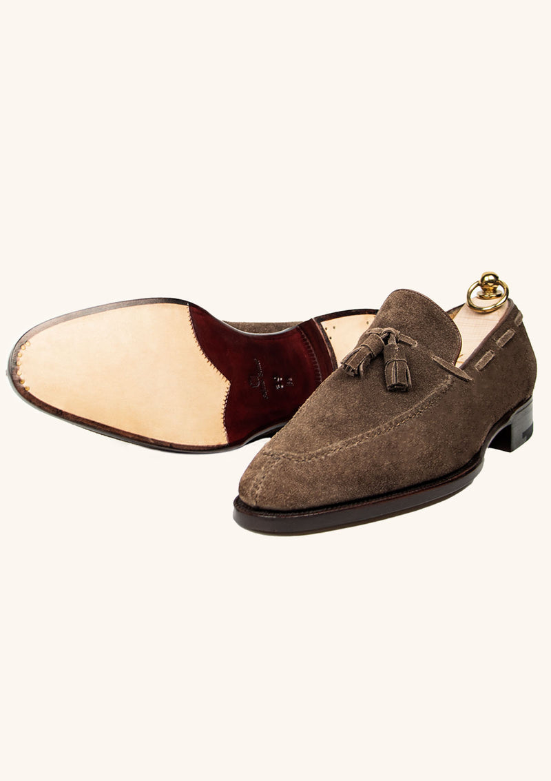 Olive Ballantine Tassel Loafers