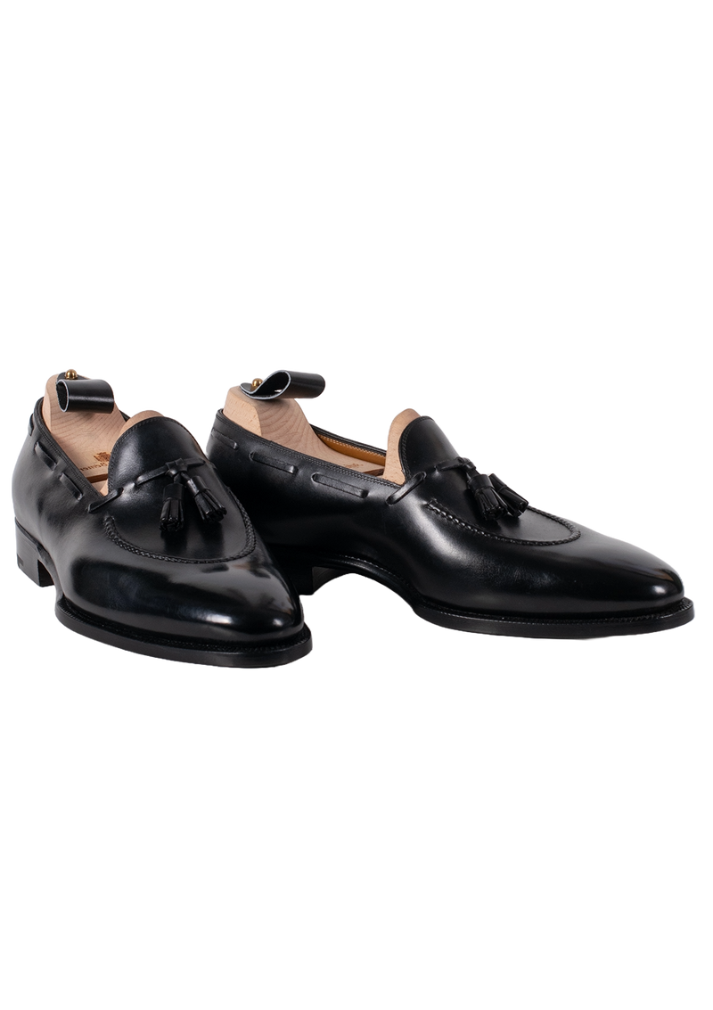 Black Tassel Loafers