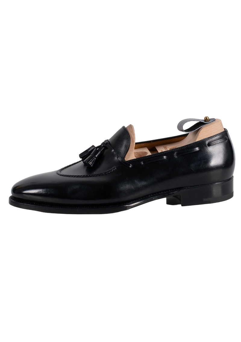 Black Tassel Loafers