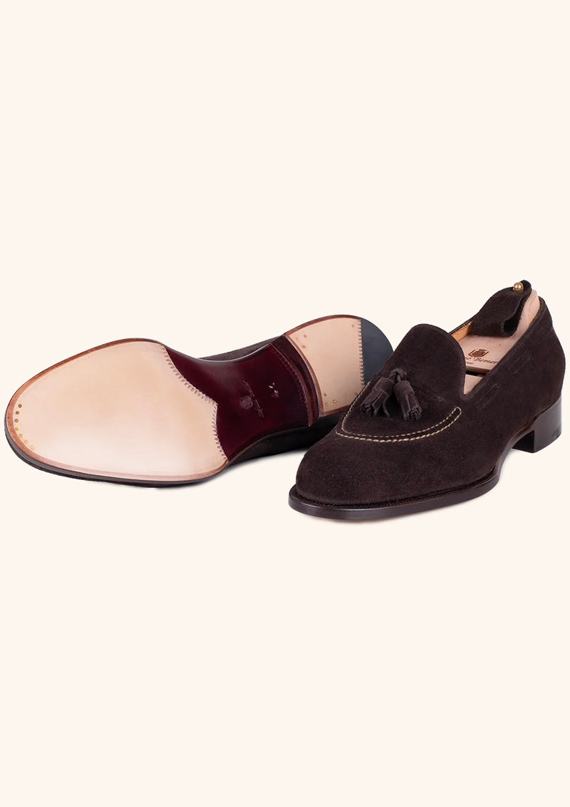 Bitter Chocolate Tassel Loafers