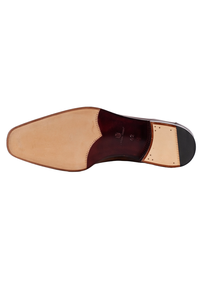 Two toned Tan Loafers