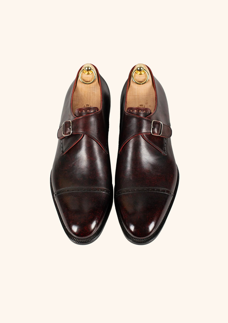 Brogued Captoe Single Monks