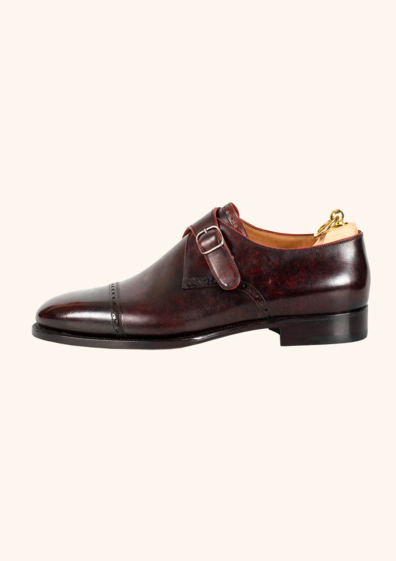 Brogued Captoe Single Monks
