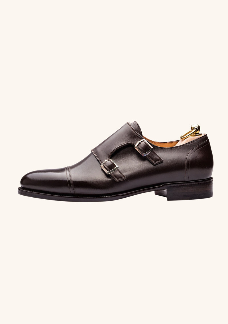 Dark Brown Double Monk Straps