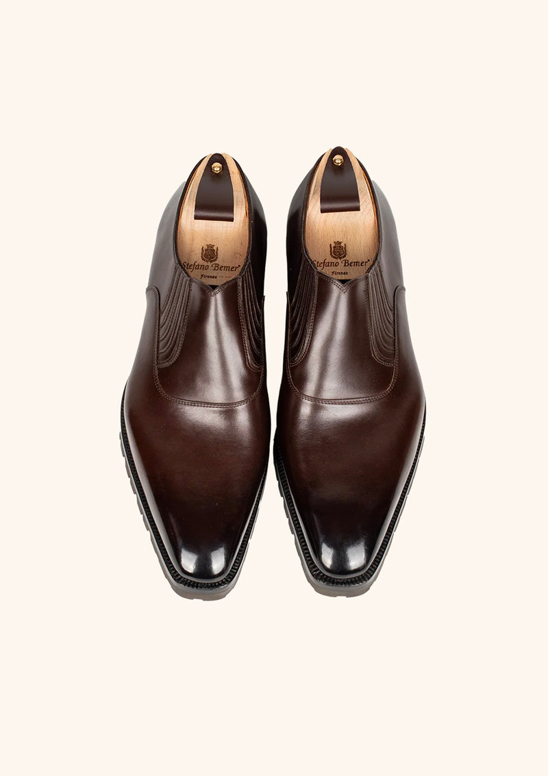 Dark Brown Lazy Man Oxford