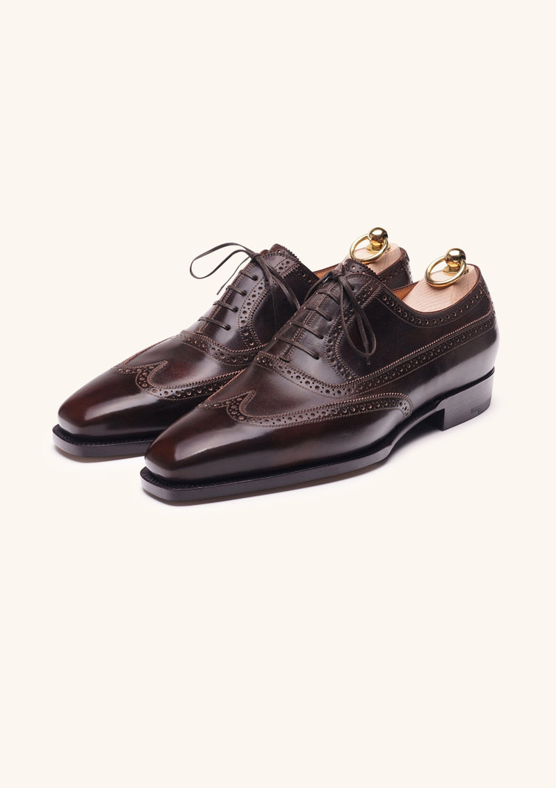 Burled Full Brogue Oxfords