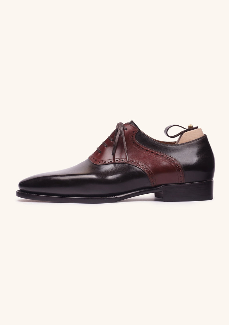 Dark Brown Saddle Oxfords