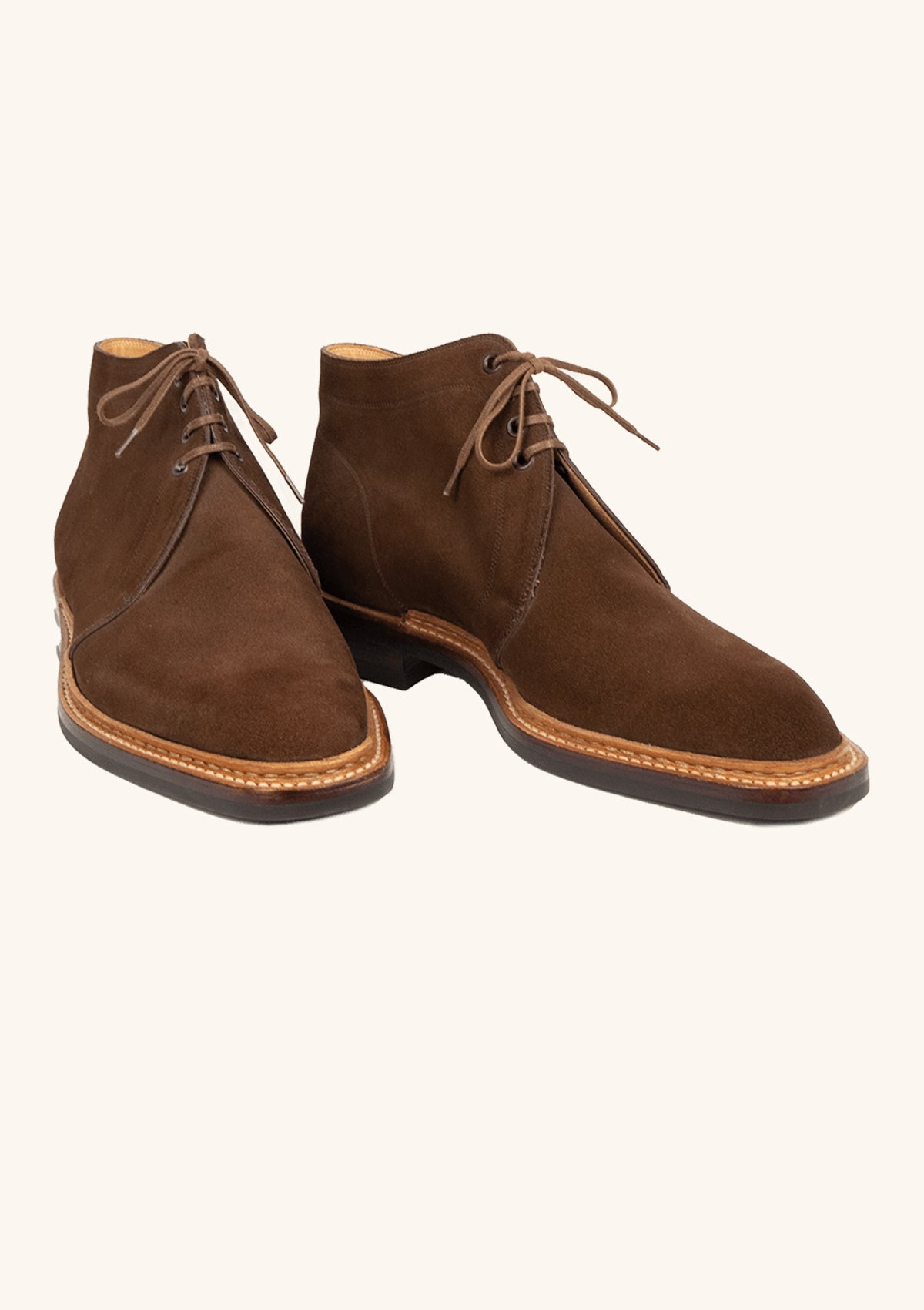Chocolate Brown Suede Chukka Boots