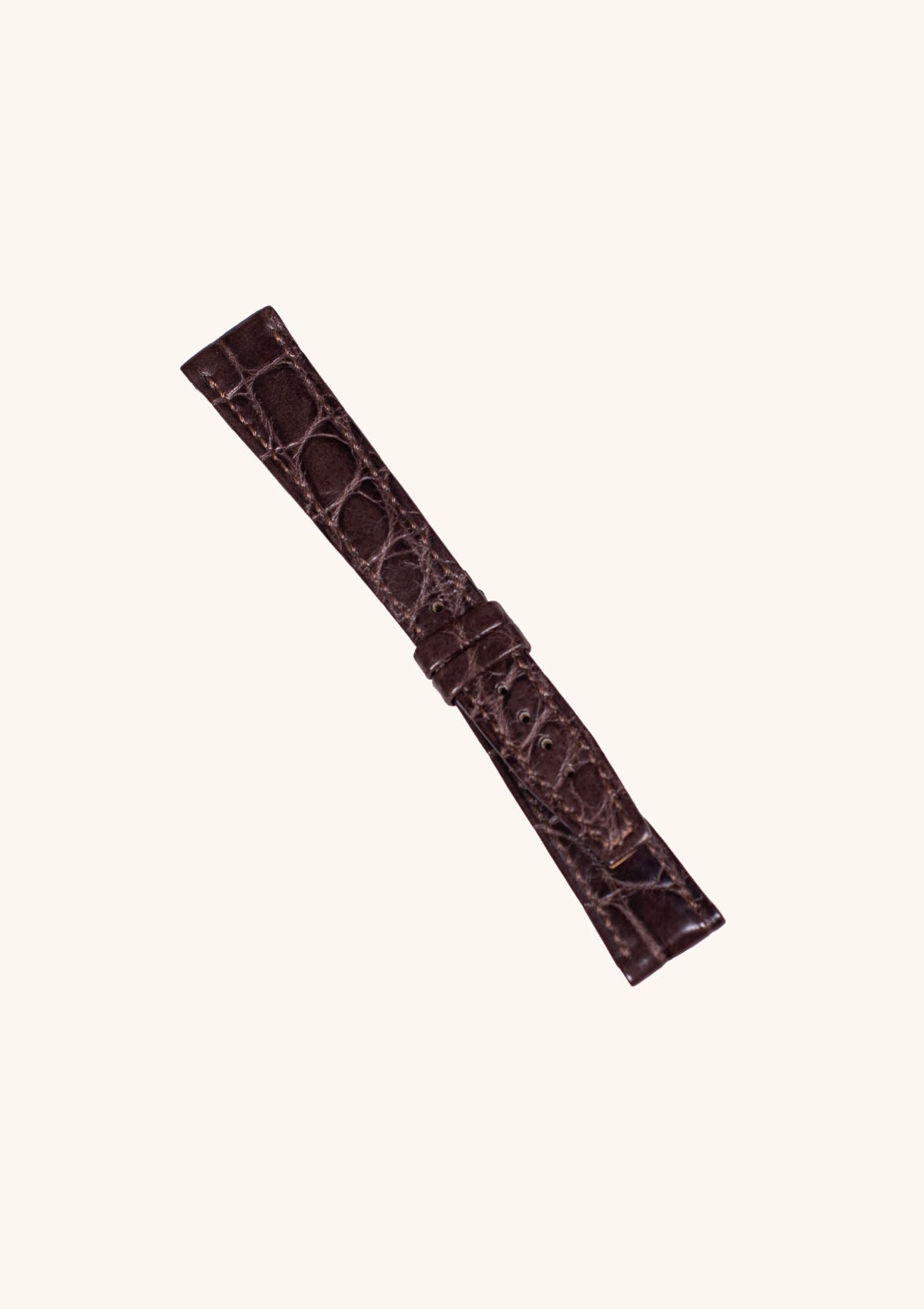 Brown Alligator Watch Strap