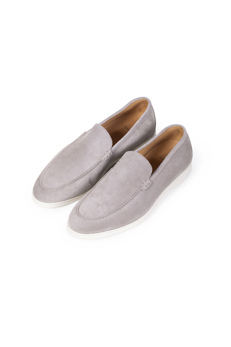 Taupe Kudu Reverse Bemer Walk Loafers