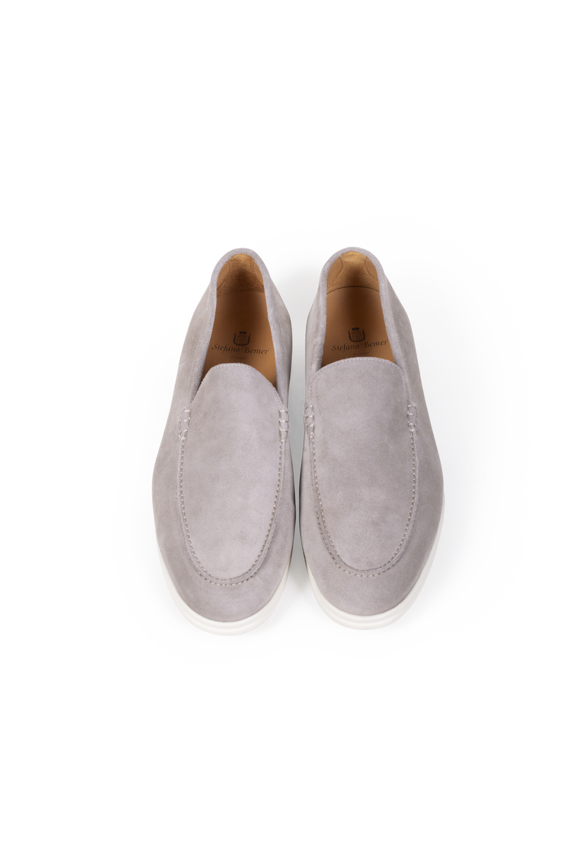 Taupe Kudu Reverse Bemer Walk Loafers