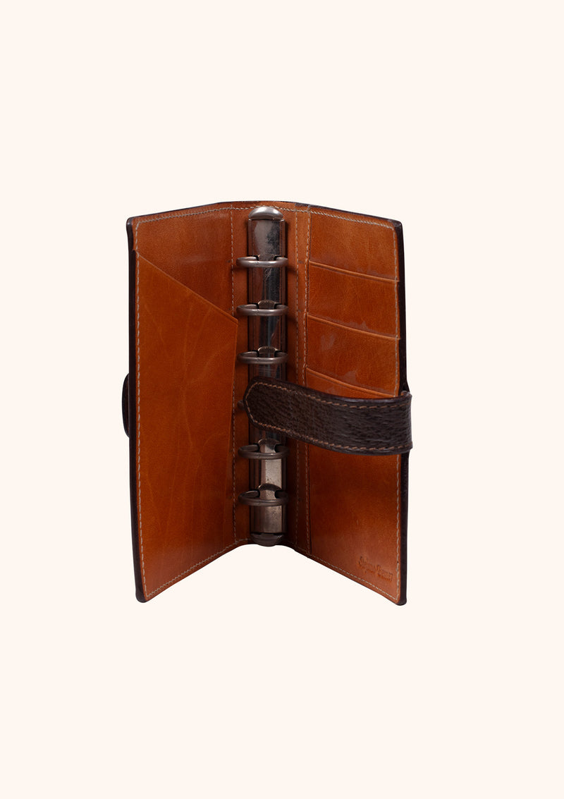 Stefano Bemer Shark Leather 6-Ring Planner Cover