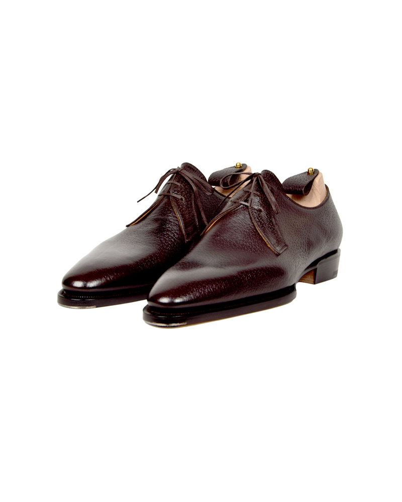 Three Eyelet Derbies in Boarskin