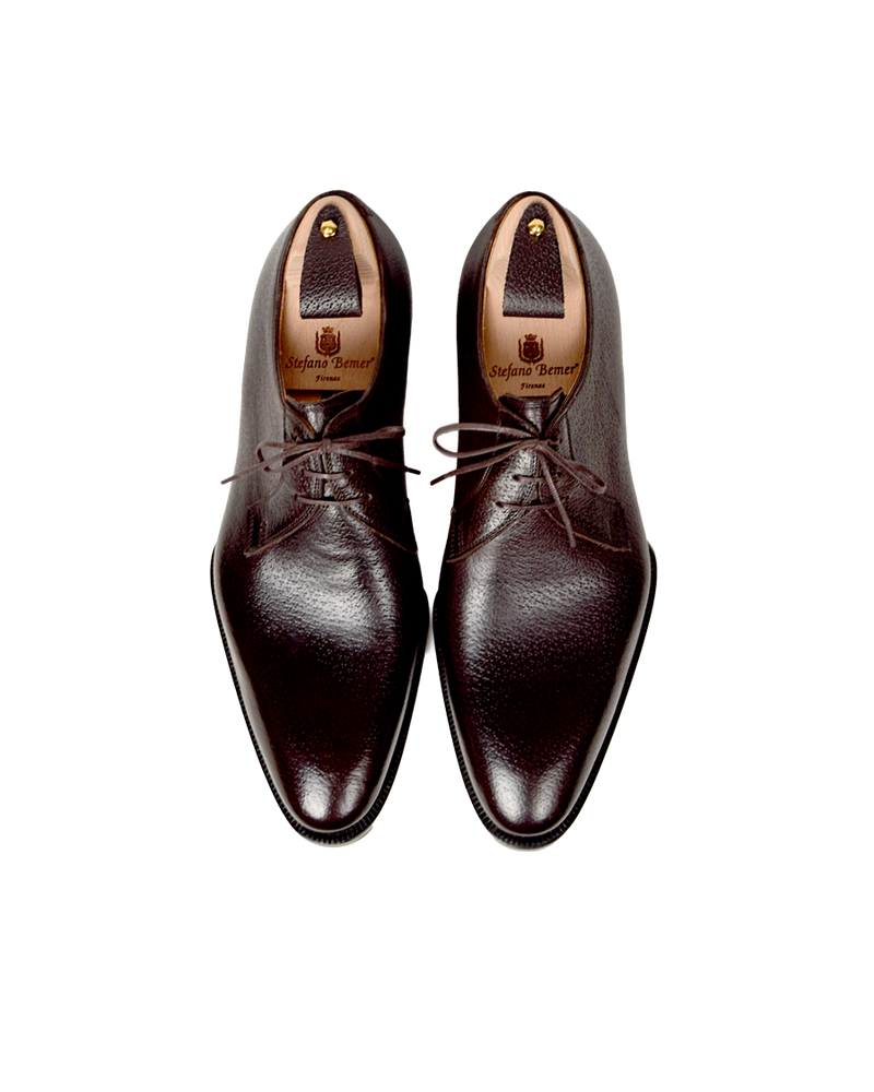 Three Eyelet Derbies in Boarskin