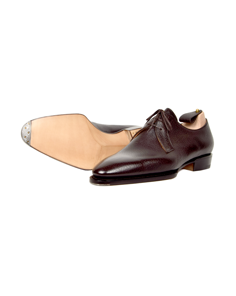 Three Eyelet Derbies in Boarskin