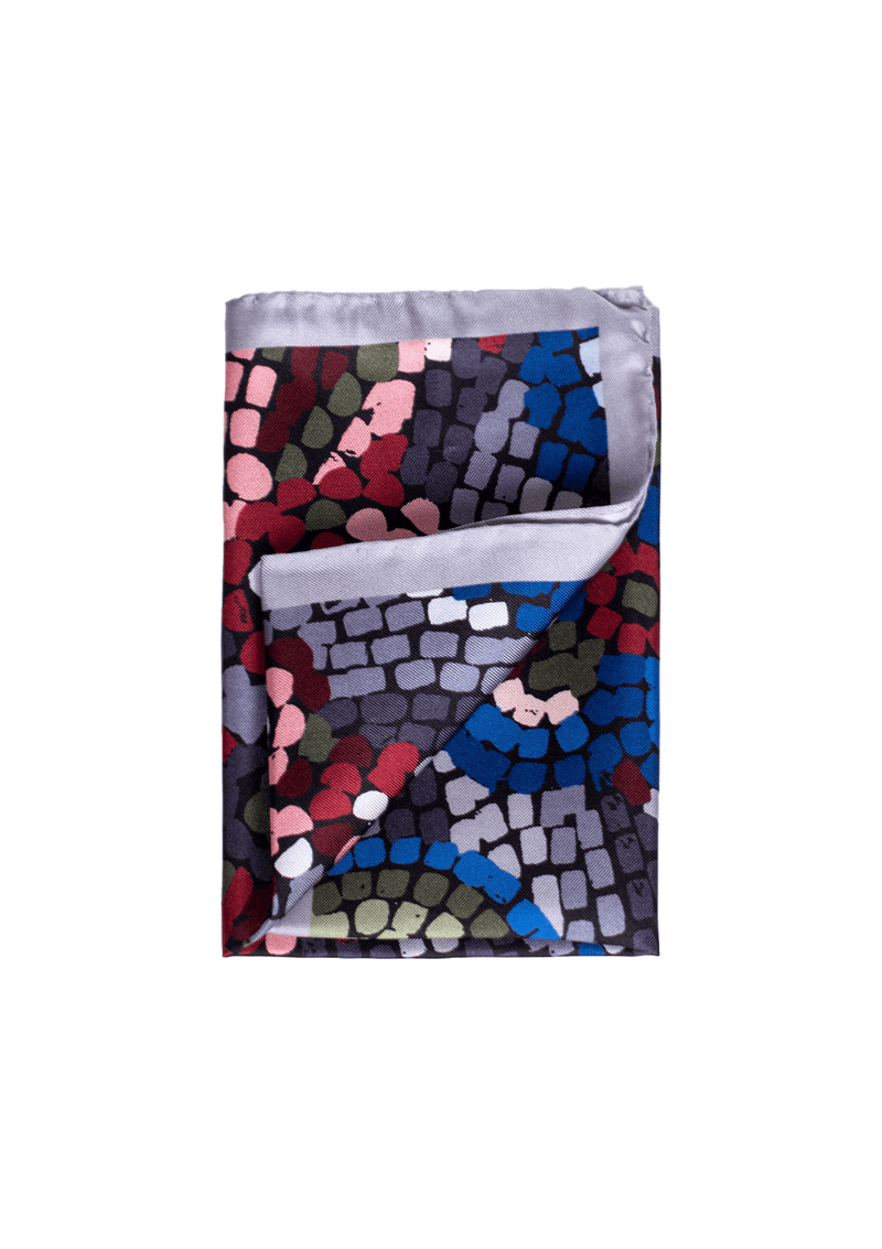 Mosaic Pattern Pocket Square