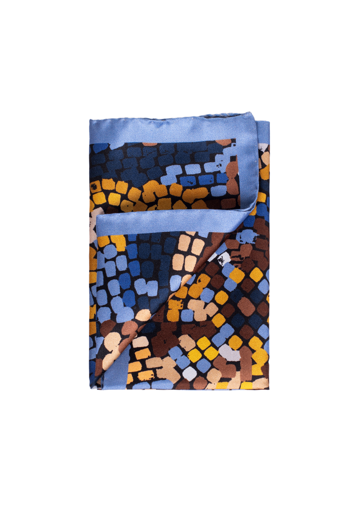 Mosaic Pattern Pocket Square
