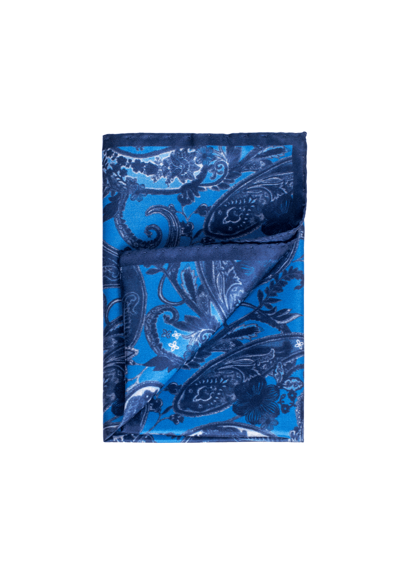 Paisley Floral Pattern Pocket Square