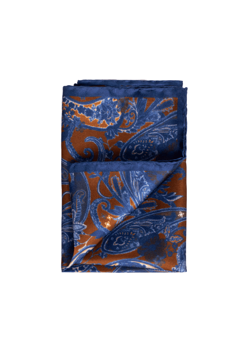Paisley Floral Pattern Pocket Square