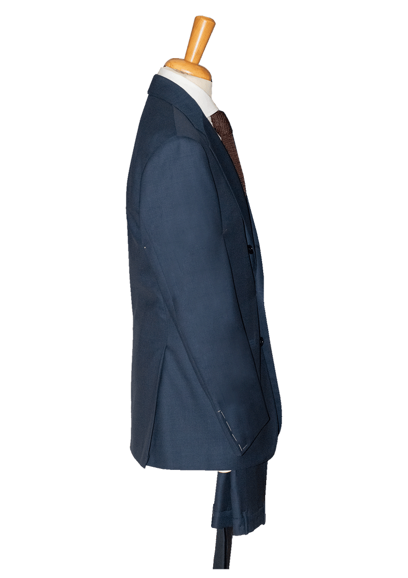 Blue Wool Verbatim Suit