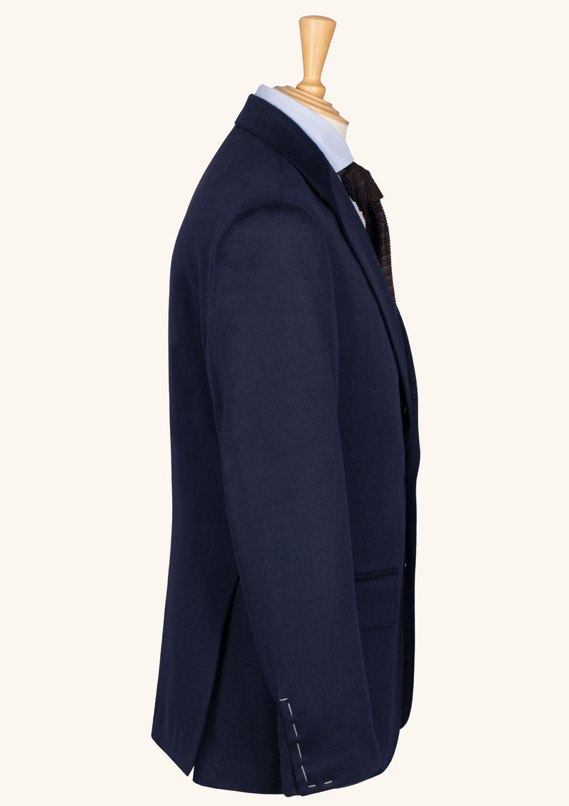 Blue Cashmere Blend Jacket