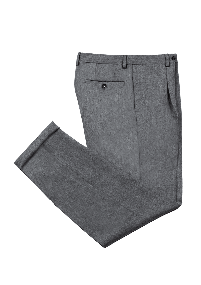 Light Grey Wool Trousers