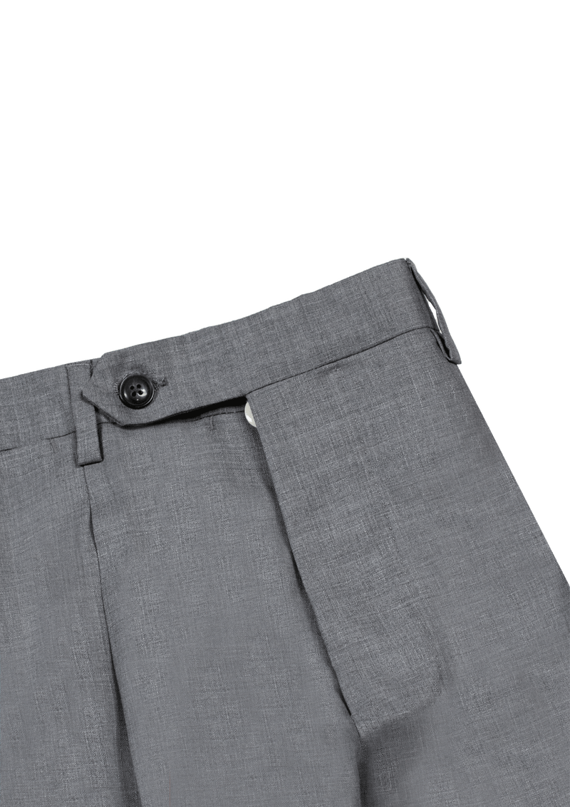 Medium Grey Wool Trousers