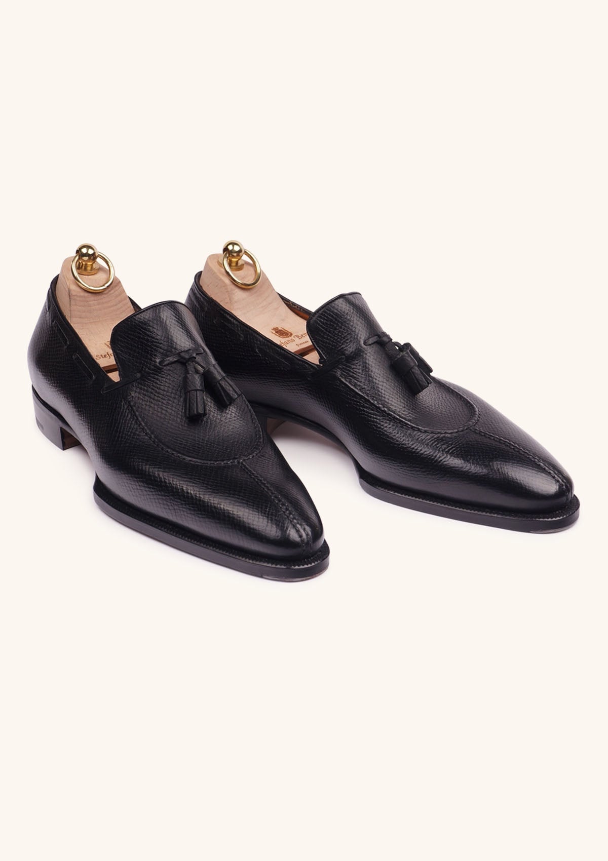 Black Tassel Loafers