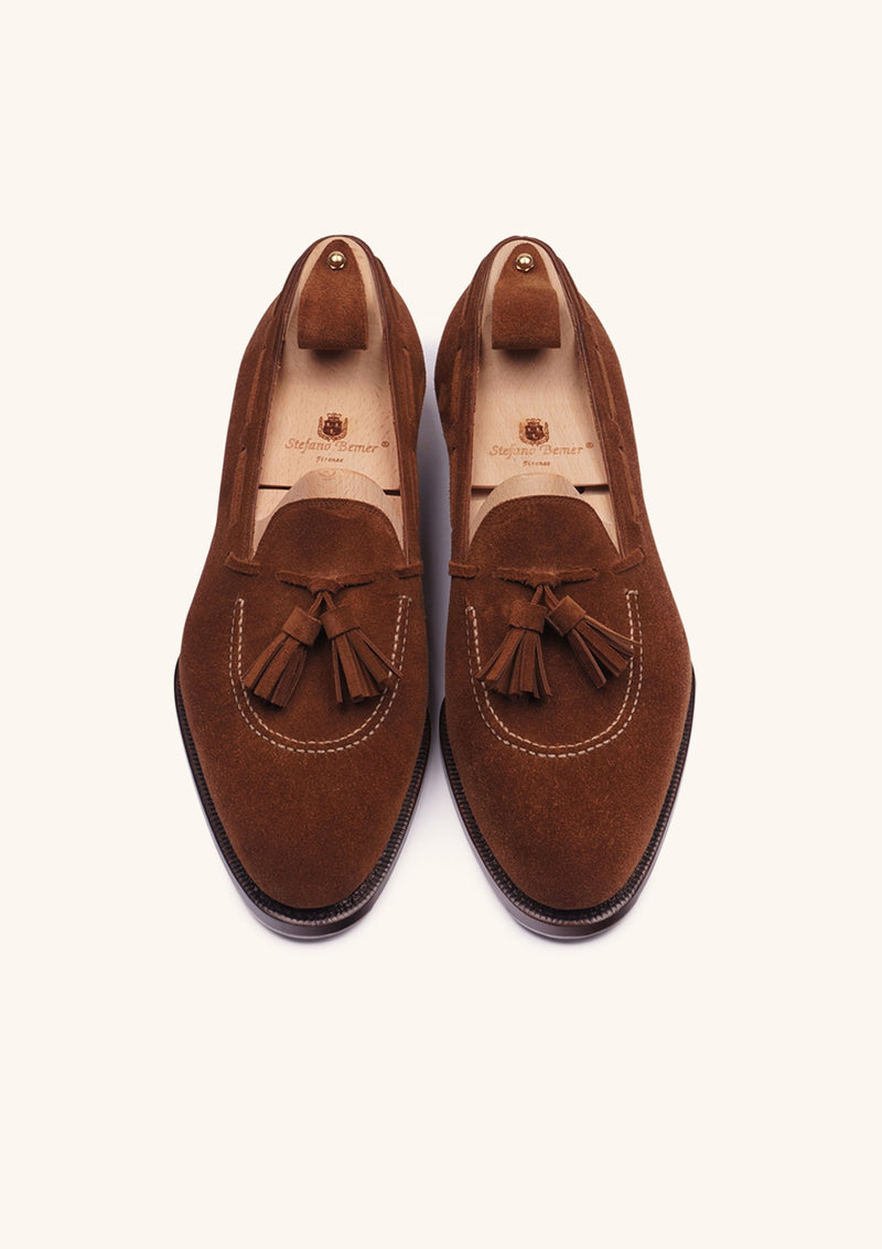 Tan Tassel Loafers