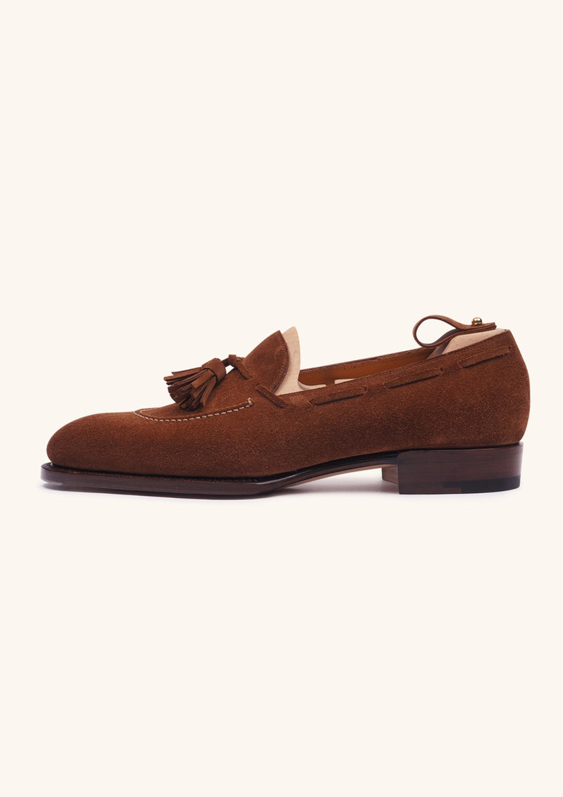 Tan Tassel Loafers