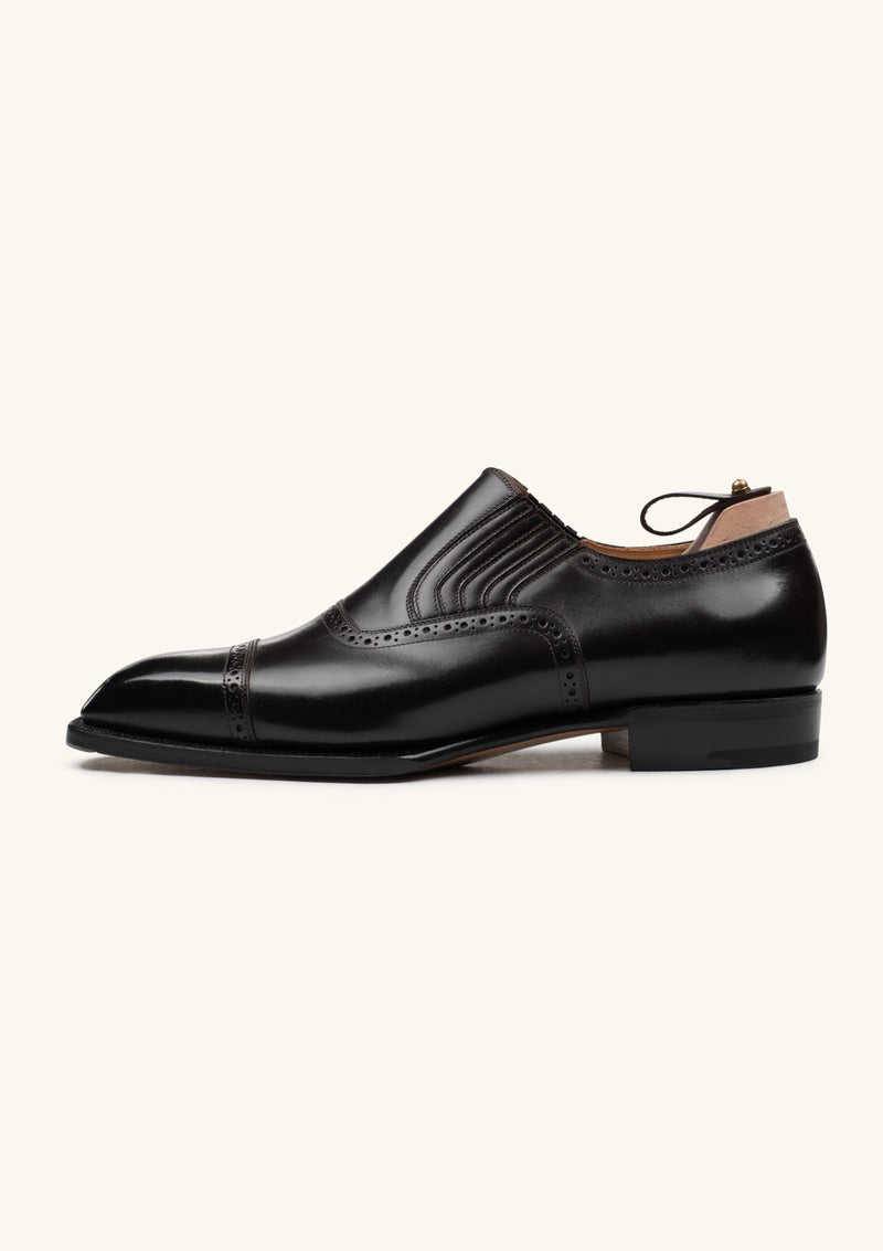 Dark Brown Lazy Man Brogues