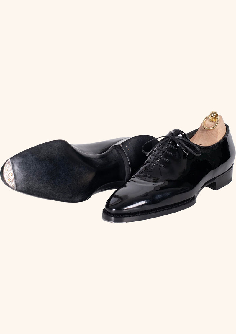 Black Wholecut Oxfords
