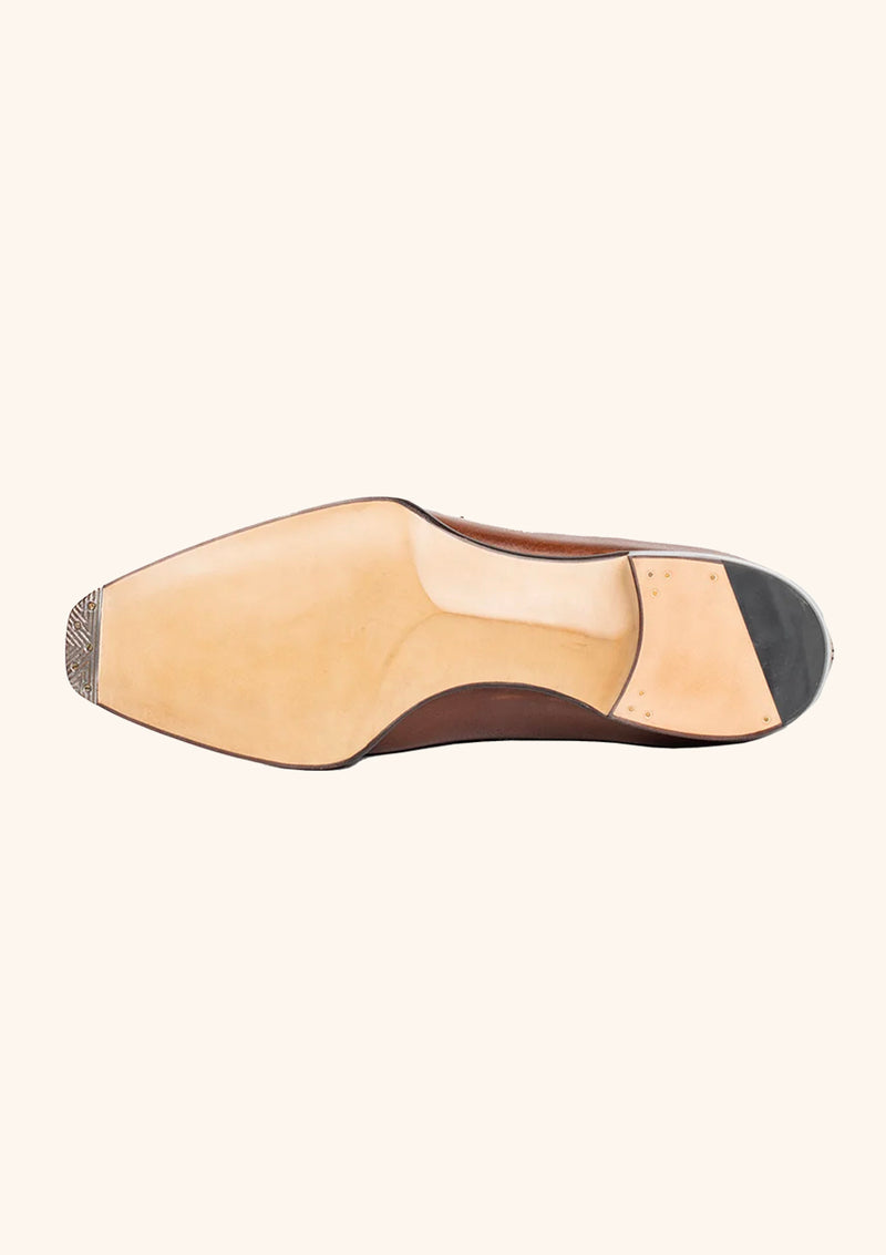 Light Brown Oxford with Brogued Cap Toe