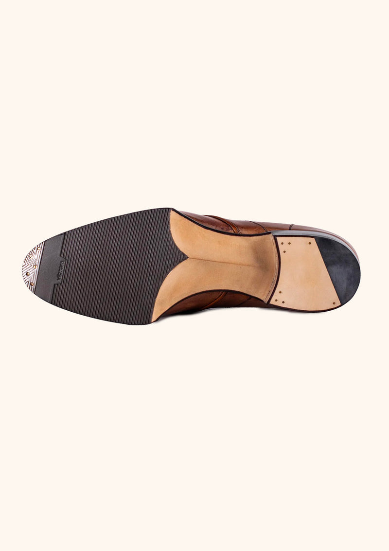 Tan Brown Chukka Boots with Rubber Sole