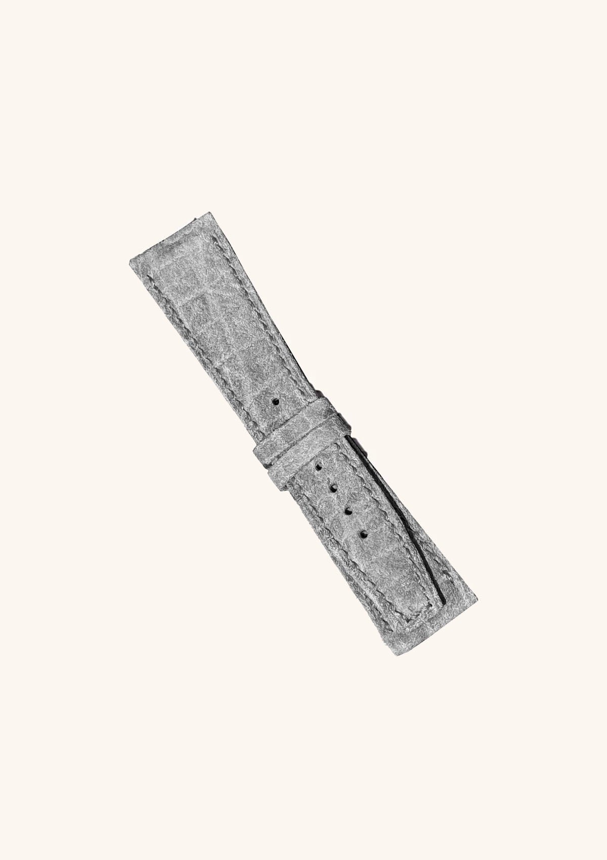Grey Elephant Leather Watch Strap