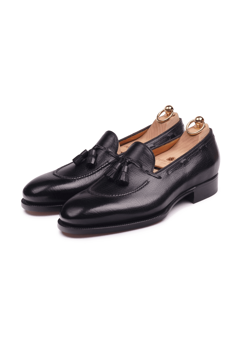 Black Tassel Loafers