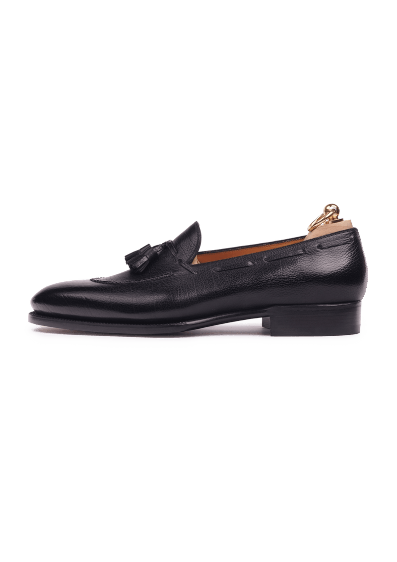 Black Tassel Loafers