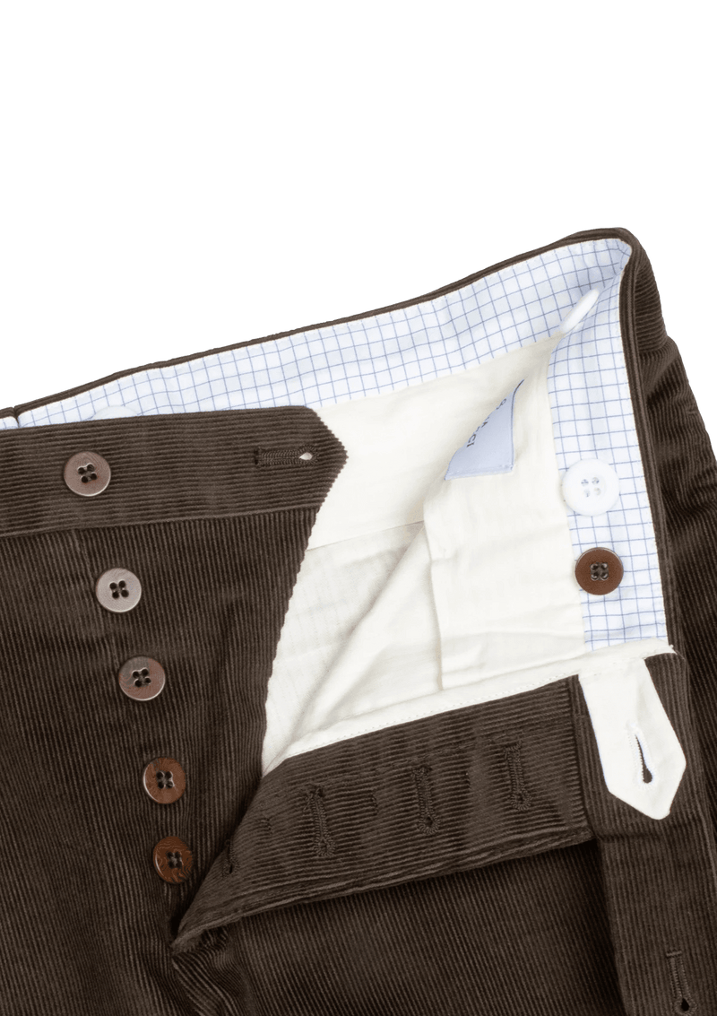 Brown Men's Corduroy Trousers