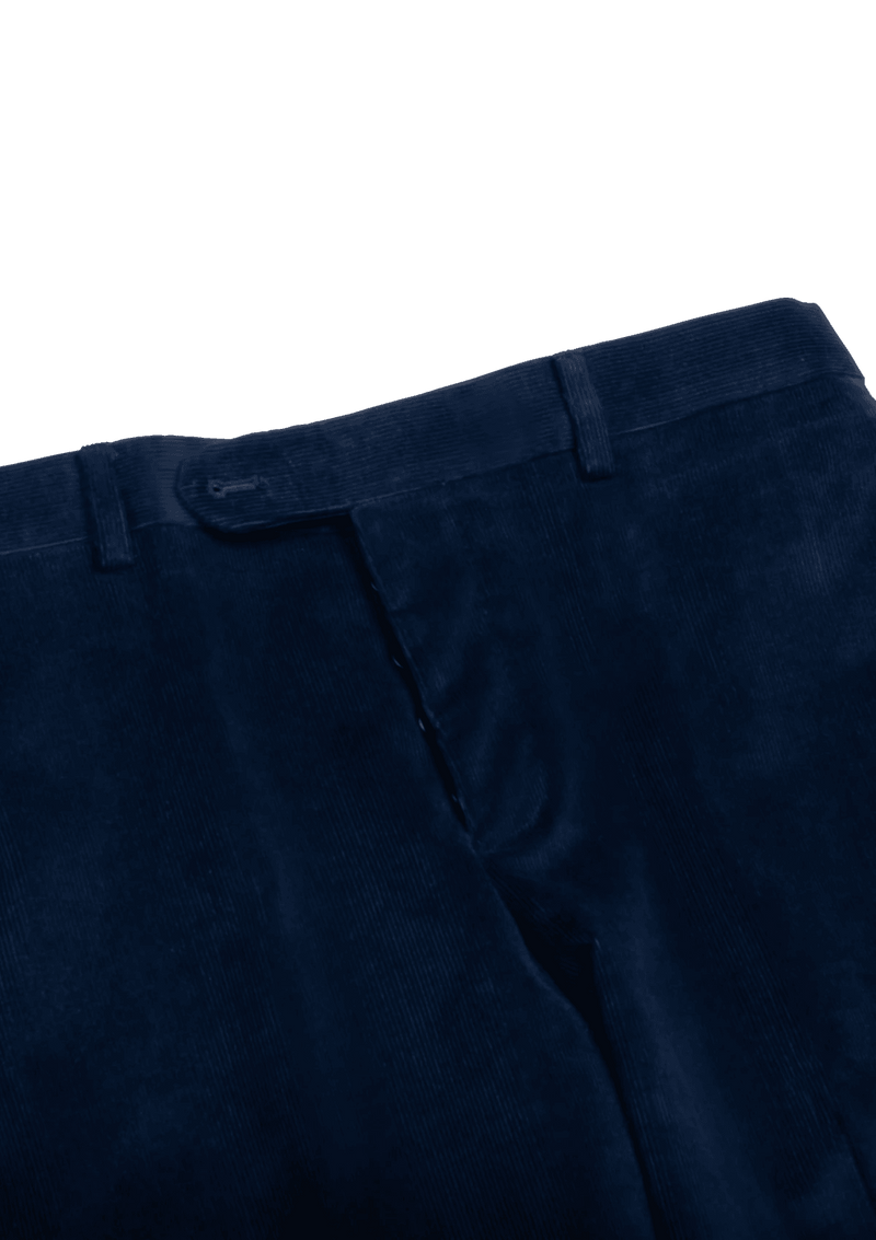 Blue Men's Corduroy Trousers