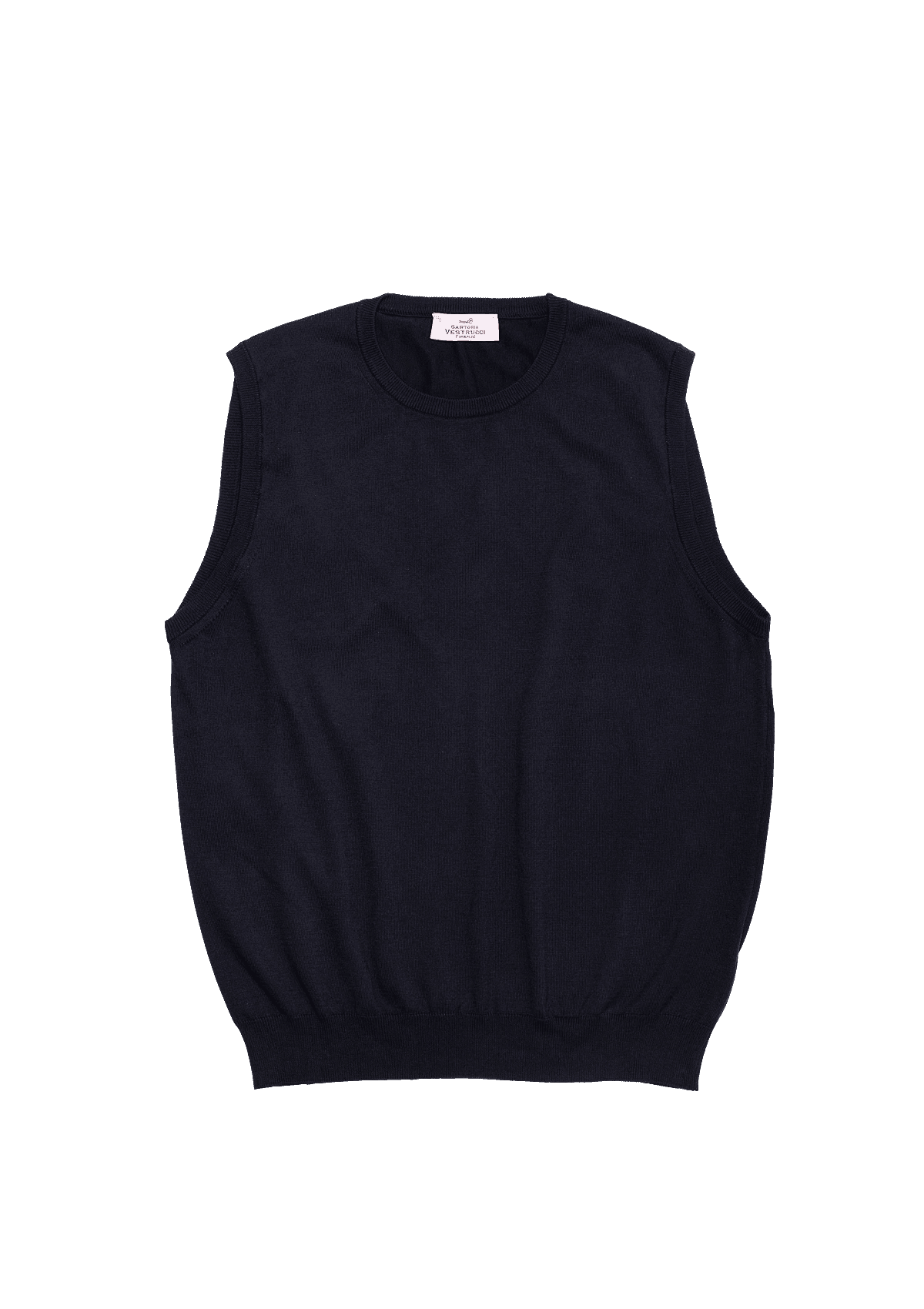 Blue Cotton Waistcoat