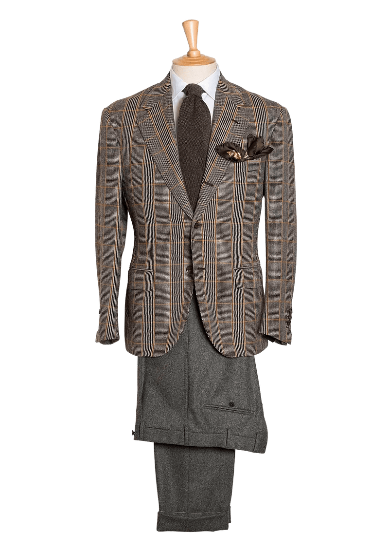 Grey Prince of Wales Tweed Jacket