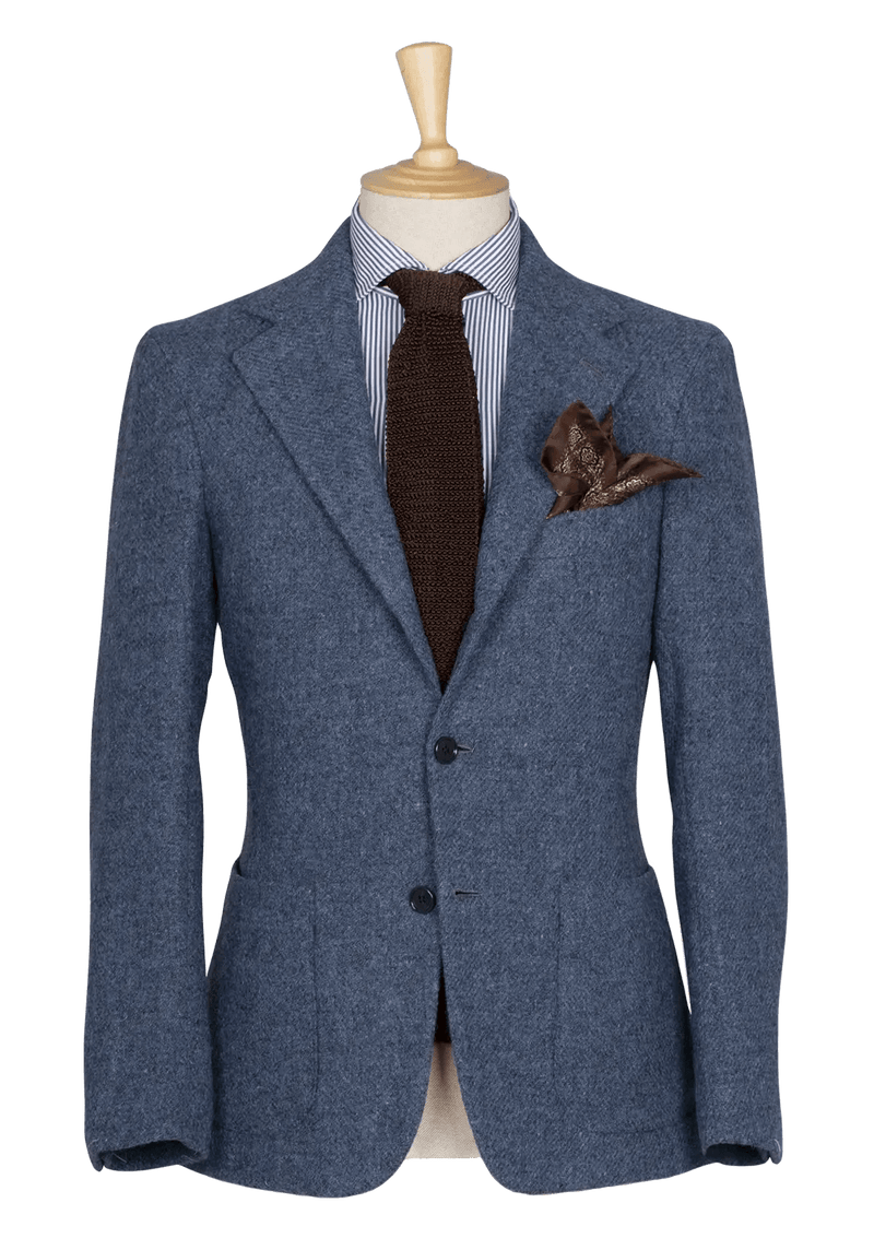 Light blue Unstructured Jacket