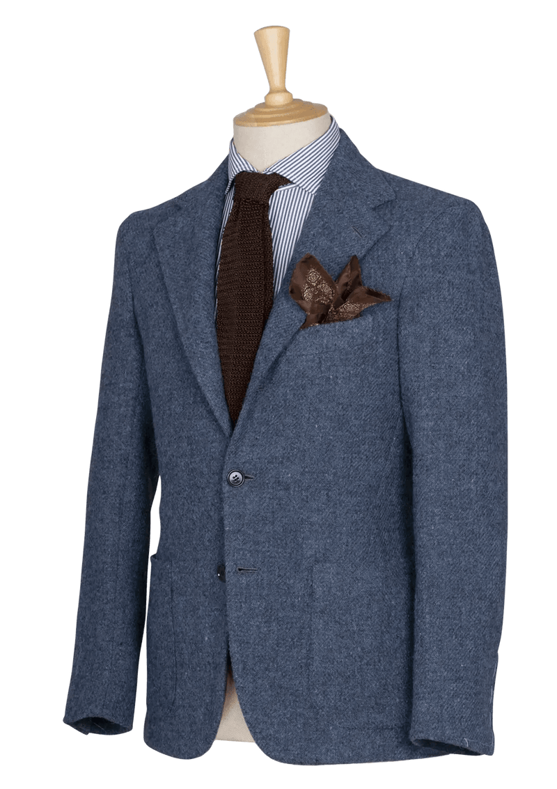 Light blue Unstructured Jacket