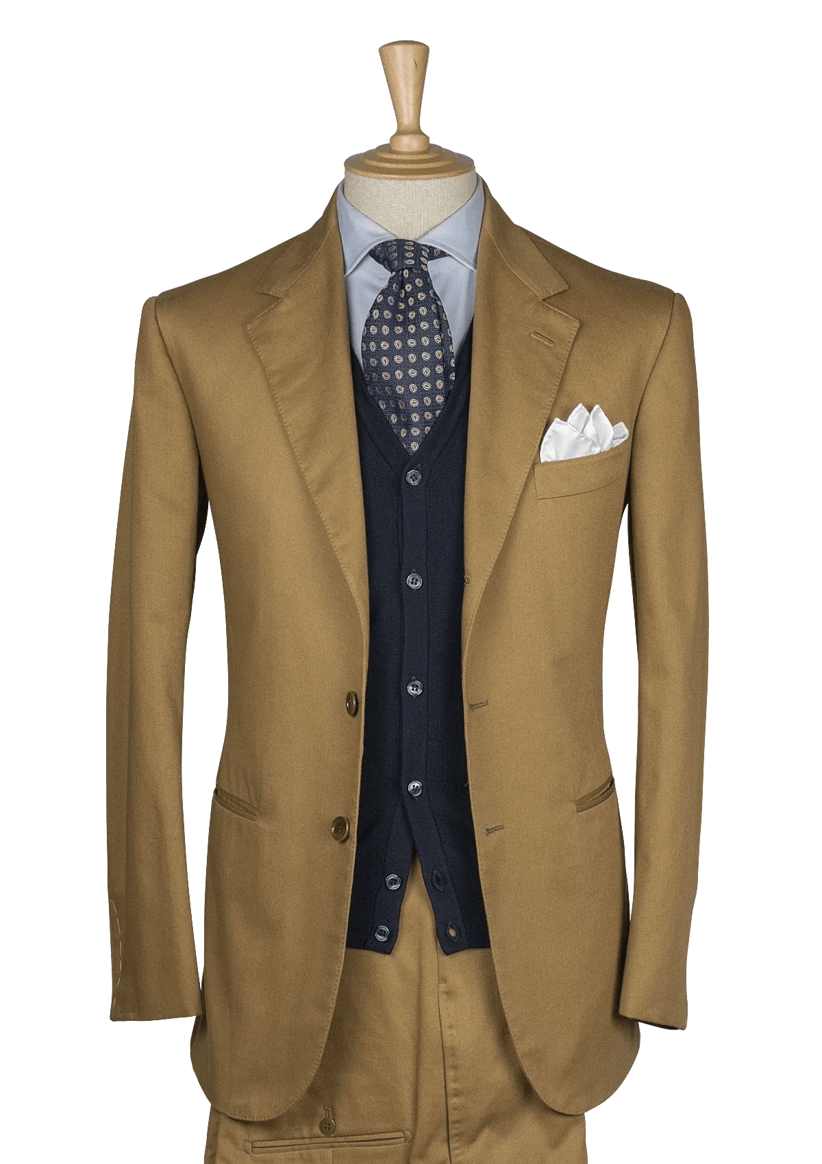 Tobacco Cotton Suit