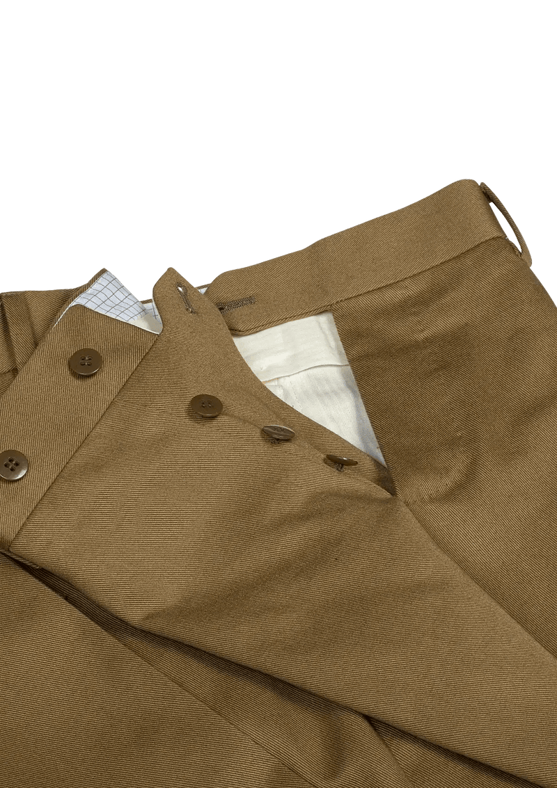 Tobacco Cotton Suit